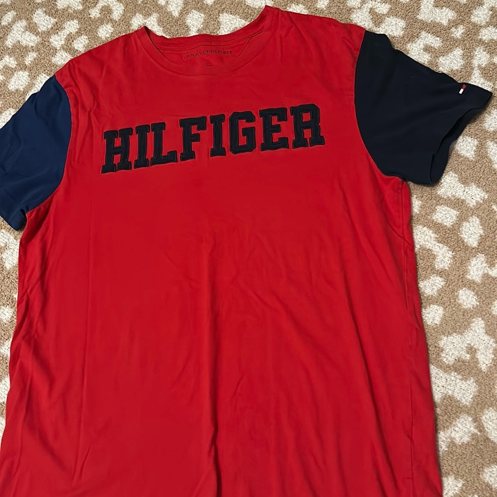 Tommy Hilfiger Blue & White Tee